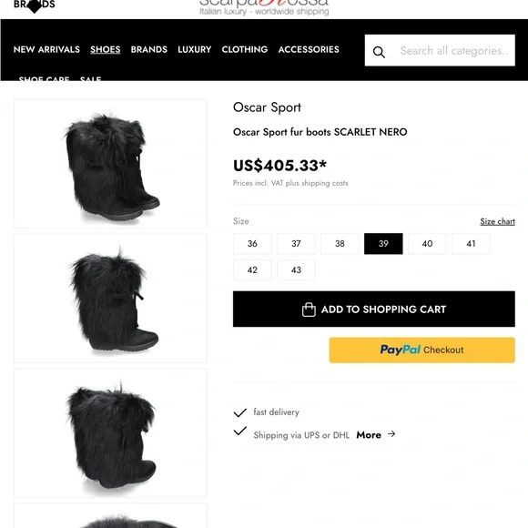 Oscar Sport Vera Gomma Black Winter Boots Italy - Picture 16 of 16